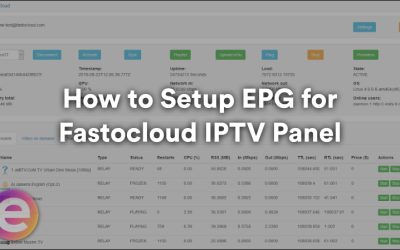 How to Setup EPG for Fastocloud IPTV Panel